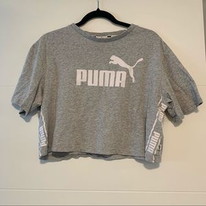 Puma | Graphic Cropped Tee Shirt